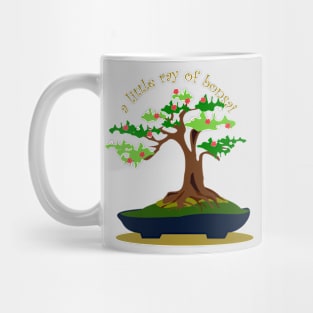 Celebrating Spring with Little Ray of Bonsai Mug